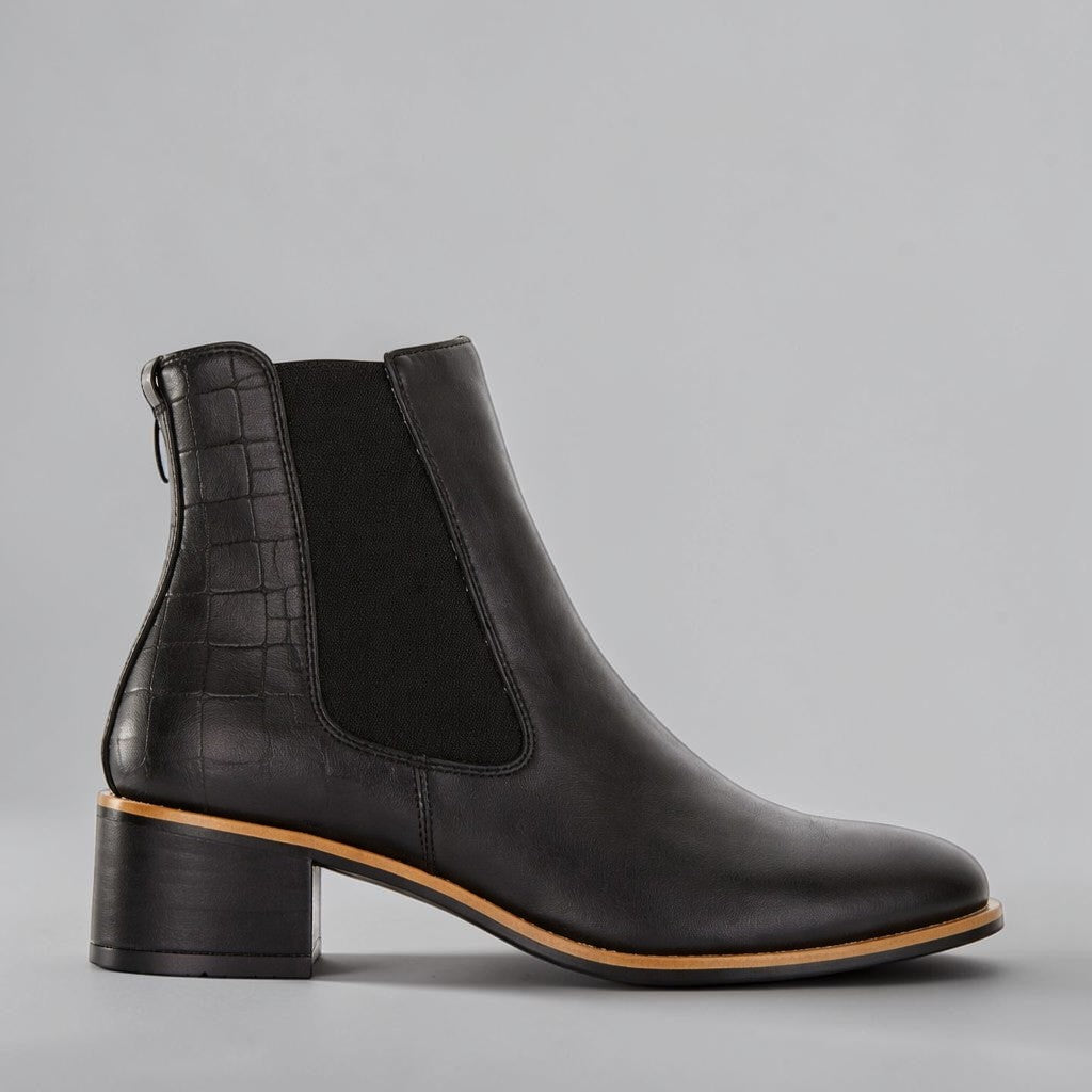 LE SANSA REMTON BLACK - Women Boots - Collective Shoes 