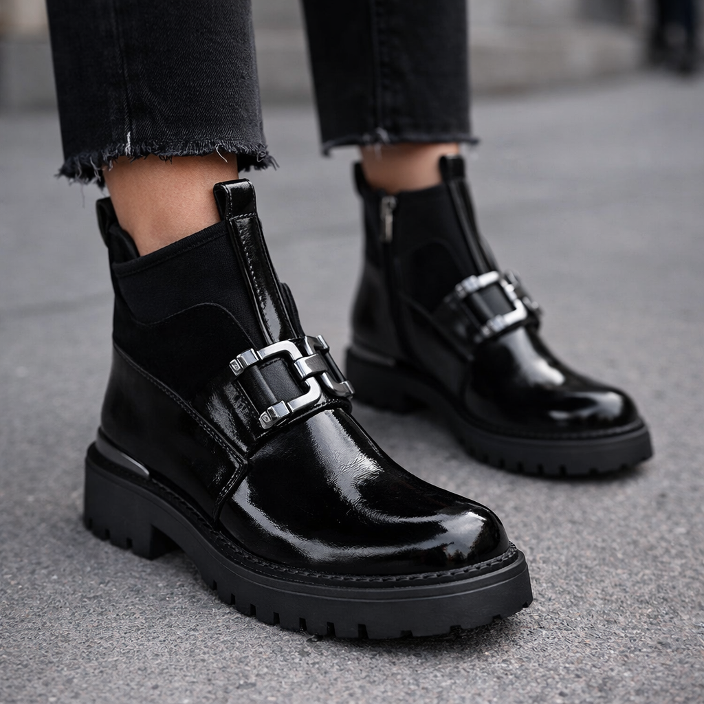BRESLEY PARISH BLACK - Women Boots - Collective Shoes 