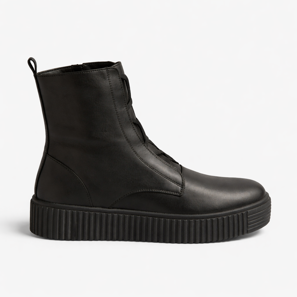 ALFIE & EVIE DATE BLACK - Women Boots - Collective Shoes 