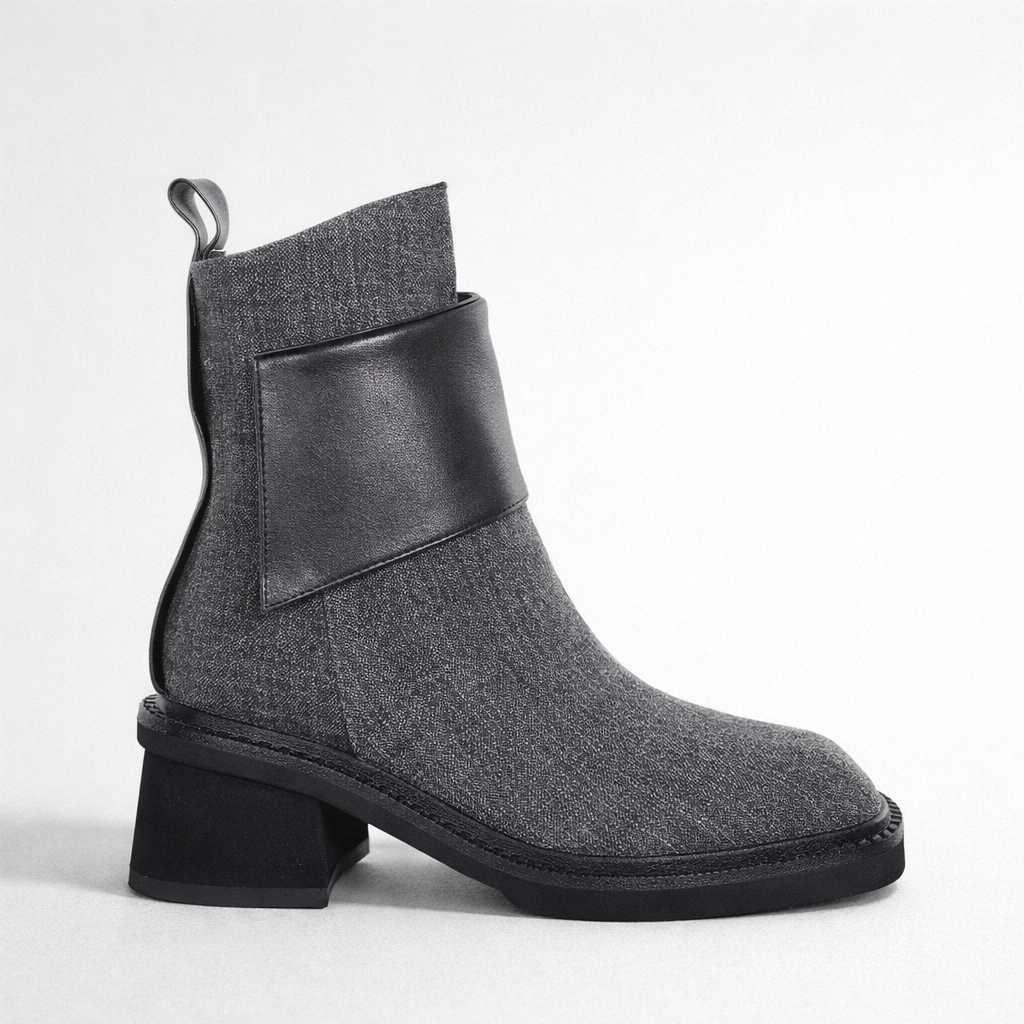 MINX SASHER BLACK DENIM - Women Boots - Collective Shoes 