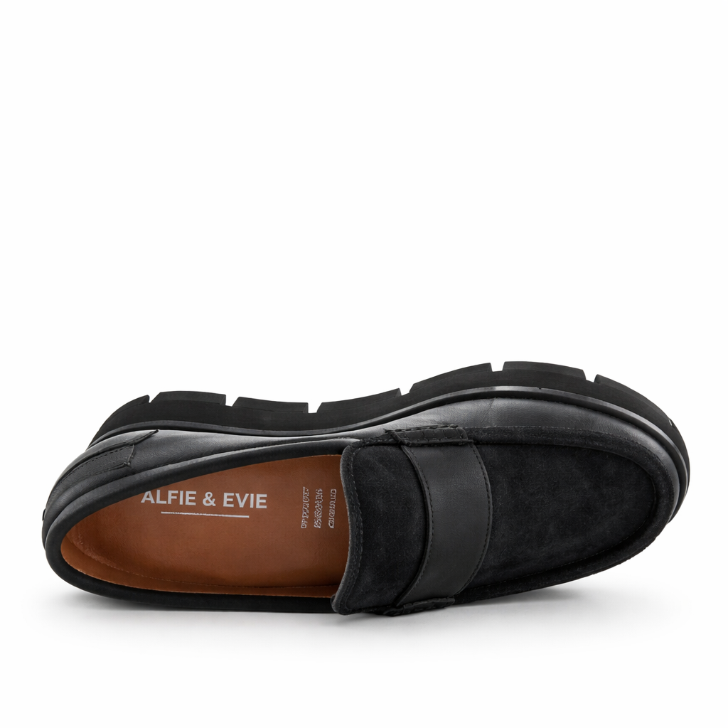 ALFIE & EVIE BATO BLACK - Women Loafers - Collective Shoes 