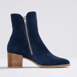 DJANGO & JULIETTE MOCKUP MARINE SUDE - Women Boots - Collective Shoes 