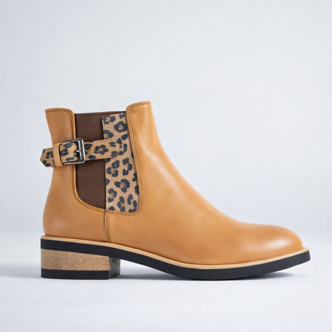 BRESLEY DEONTA BRANDY MIX - Women Boots - Collective Shoes 
