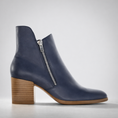 Load image into Gallery viewer, DJANGO & JULIETTE ZERENA NAVY - Women Boots - Collective Shoes 
