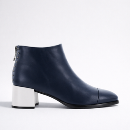 BERSLEY AXONE NAVY - Women Boots - Collective Shoes 