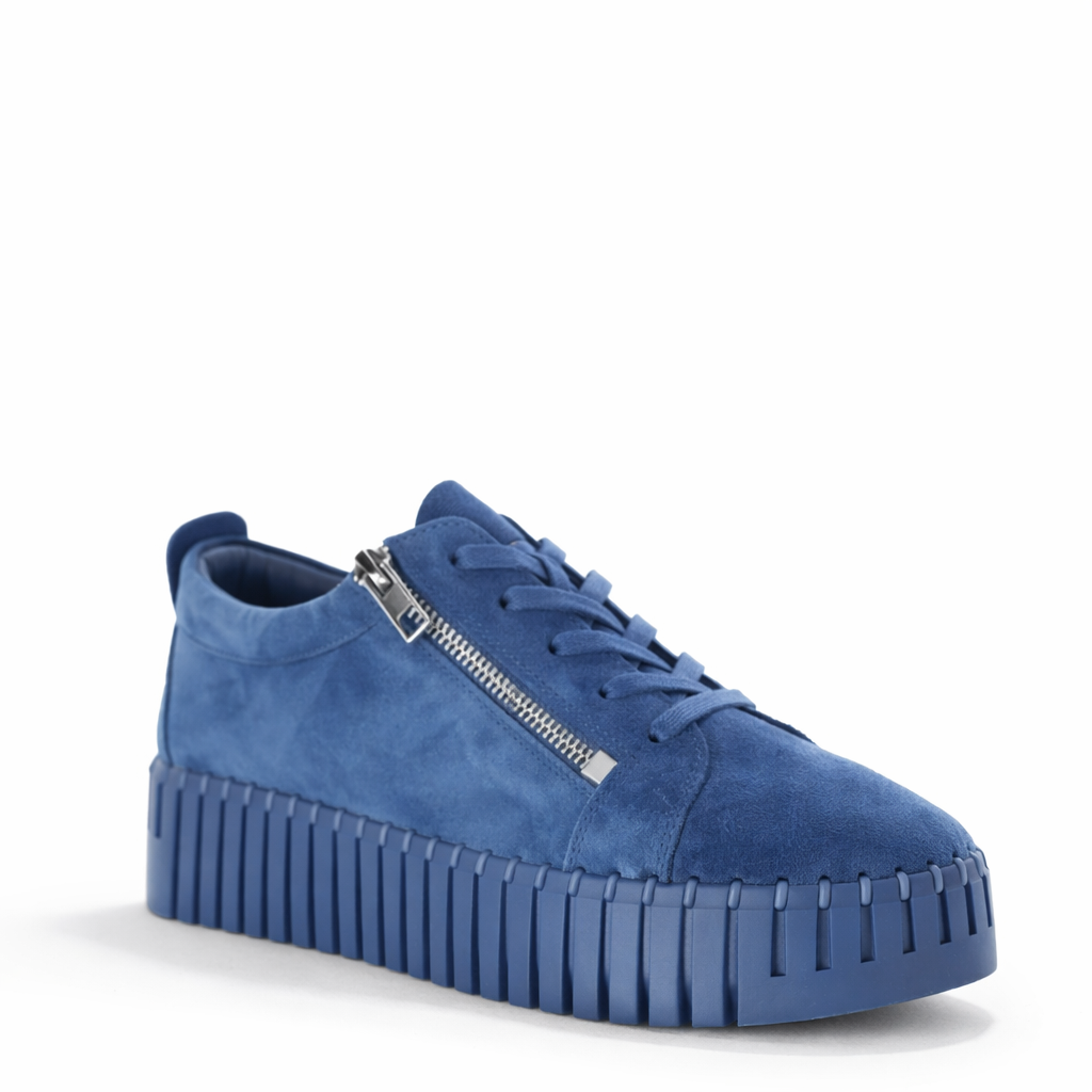 DJANGO & JULIETTE BUMP DK DENIM SUEDE - Women sneakers - Collective Shoes 