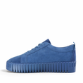 Load image into Gallery viewer, DJANGO & JULIETTE BUMP DK DENIM SUEDE - Women sneakers - Collective Shoes 
