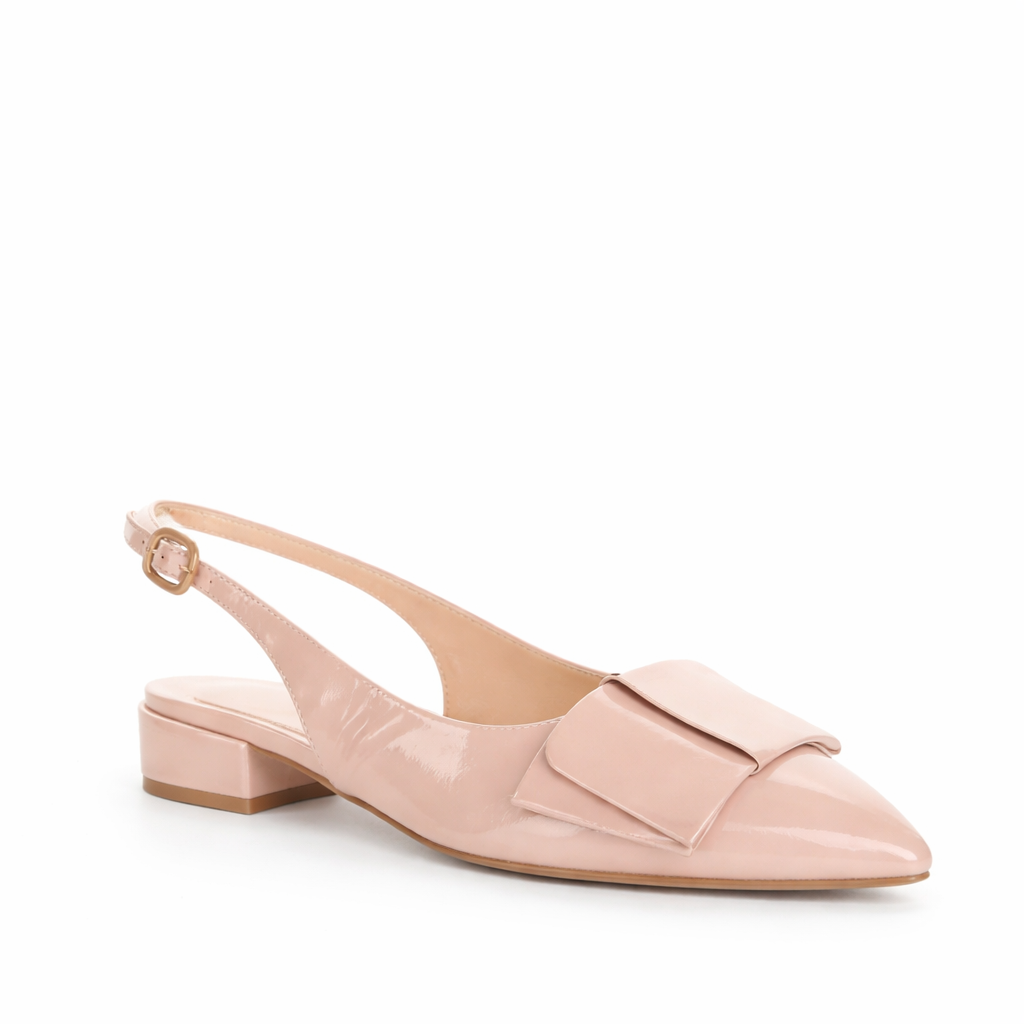 DJANGO & JULIETTE EVENNING CAPPUCCINO PATENT - Women Sandals - Collective Shoes 
