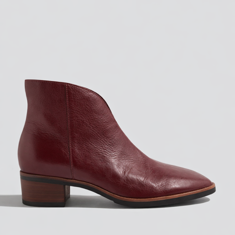 DJANGO & JULIETTE TALULA BURGUNDY - Women Boots - Collective Shoes 