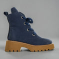 Load image into Gallery viewer, BRESLEY SABRE NAVY NUBUCK - Women Boots - Collective Shoes 
