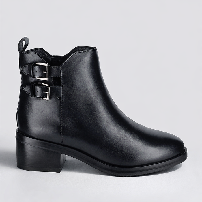 LE SANSA DEEP BLACK - Women Boots - Collective Shoes 