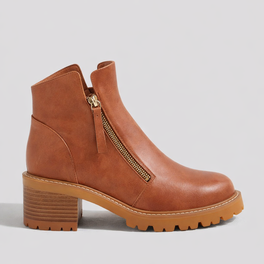 DJANGO & JULIETTE MCGUIRE BRANDY - Women Boots - Collective Shoes 