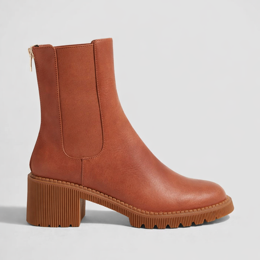 DJANGO & JULIETTE ZOZO COGNAC - Women Boots - Collective Shoes 