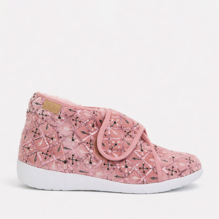 ZIERA FOFFIE ROSE DIAMOND - Women slippers - Collective Shoes 