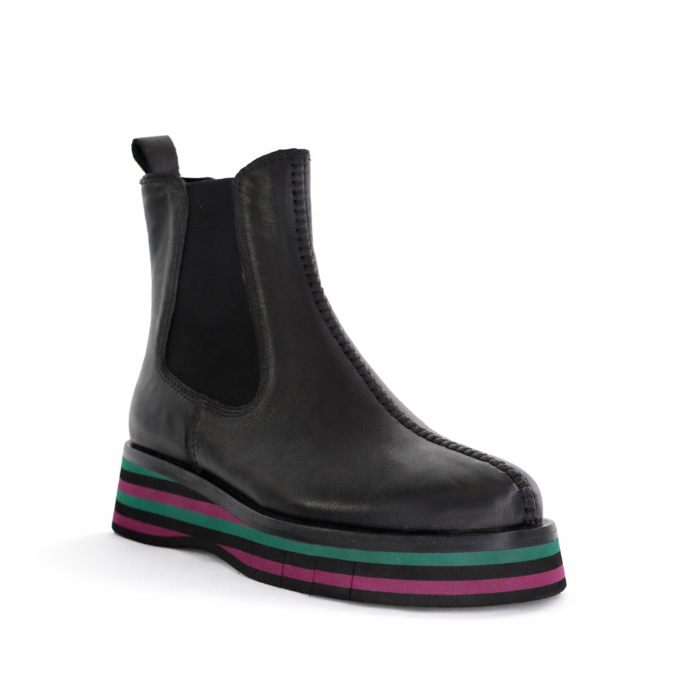 DJANGO & JULIETTE GELLIE BLACK - Women Boots - Collective Shoes 