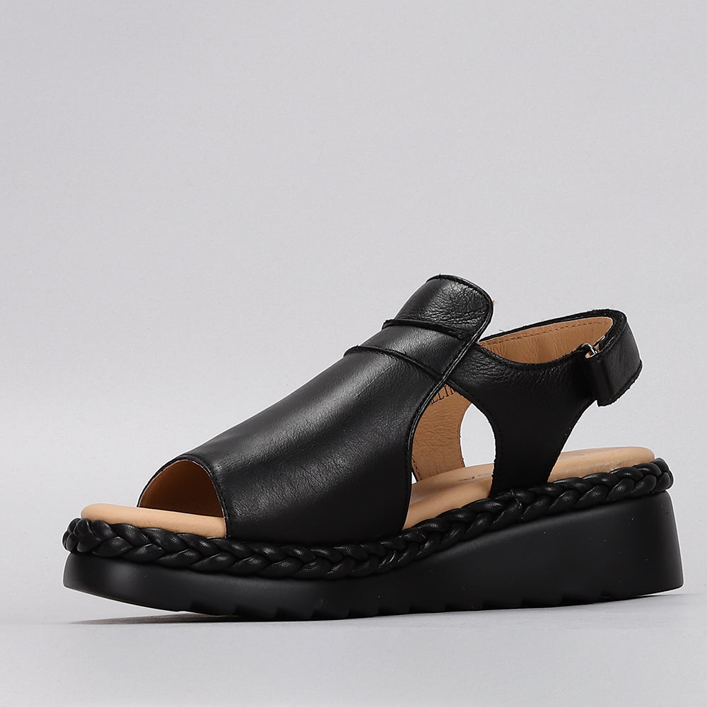 LE SANSA EMMELINE BLACK - Women Sandals - Collective Shoes 