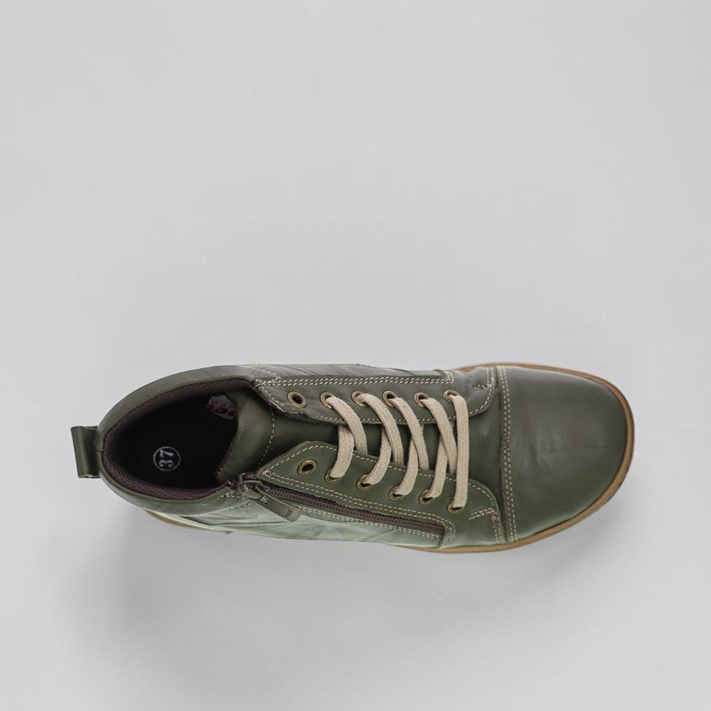 CABELLO 7232-420 KHAKI - Women Boots - Collective Shoes 