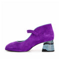 Load image into Gallery viewer, BRESLEY PODIUM PURPLE MULTI - Women Heels - Collective Shoes 
