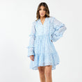 Load image into Gallery viewer, DRAMA THE LABEL MYKONOS DRESS BLUE Women Dresses & Jumpsuits - Zeke Collection NZ
