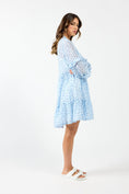 Load image into Gallery viewer, DRAMA THE LABEL MYKONOS DRESS BLUE Women Dresses & Jumpsuits - Zeke Collection NZ
