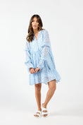 Load image into Gallery viewer, DRAMA THE LABEL MYKONOS DRESS BLUE Women Dresses & Jumpsuits - Zeke Collection NZ

