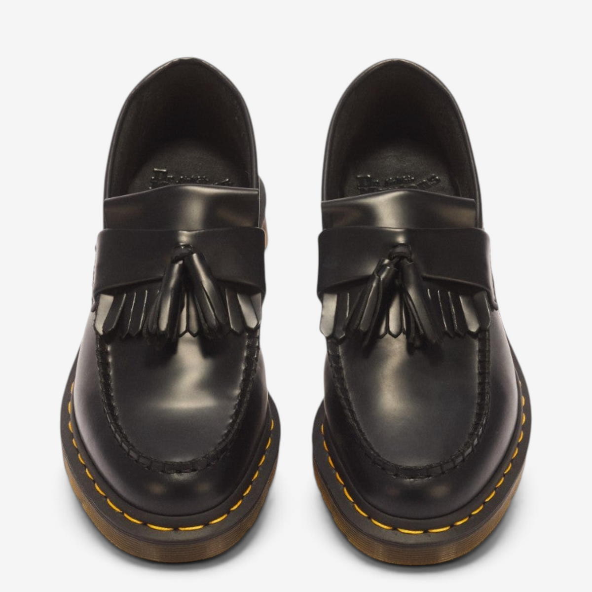 DR MARTENS ADRIAN TASSEL BLACK SMOOTH