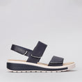 Load image into Gallery viewer, NAKED ARCHES HANZA NAVY - Women Sandals - Collective Shoes 

