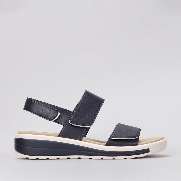 NAKED ARCHES HANZA NAVY - Women Sandals - Collective Shoes 