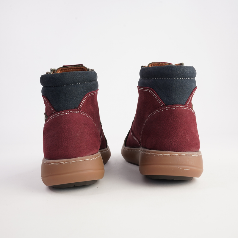 CABELLO WILLORA KHAKI MULTI NUBACK - Women Boots - Collective Shoes 