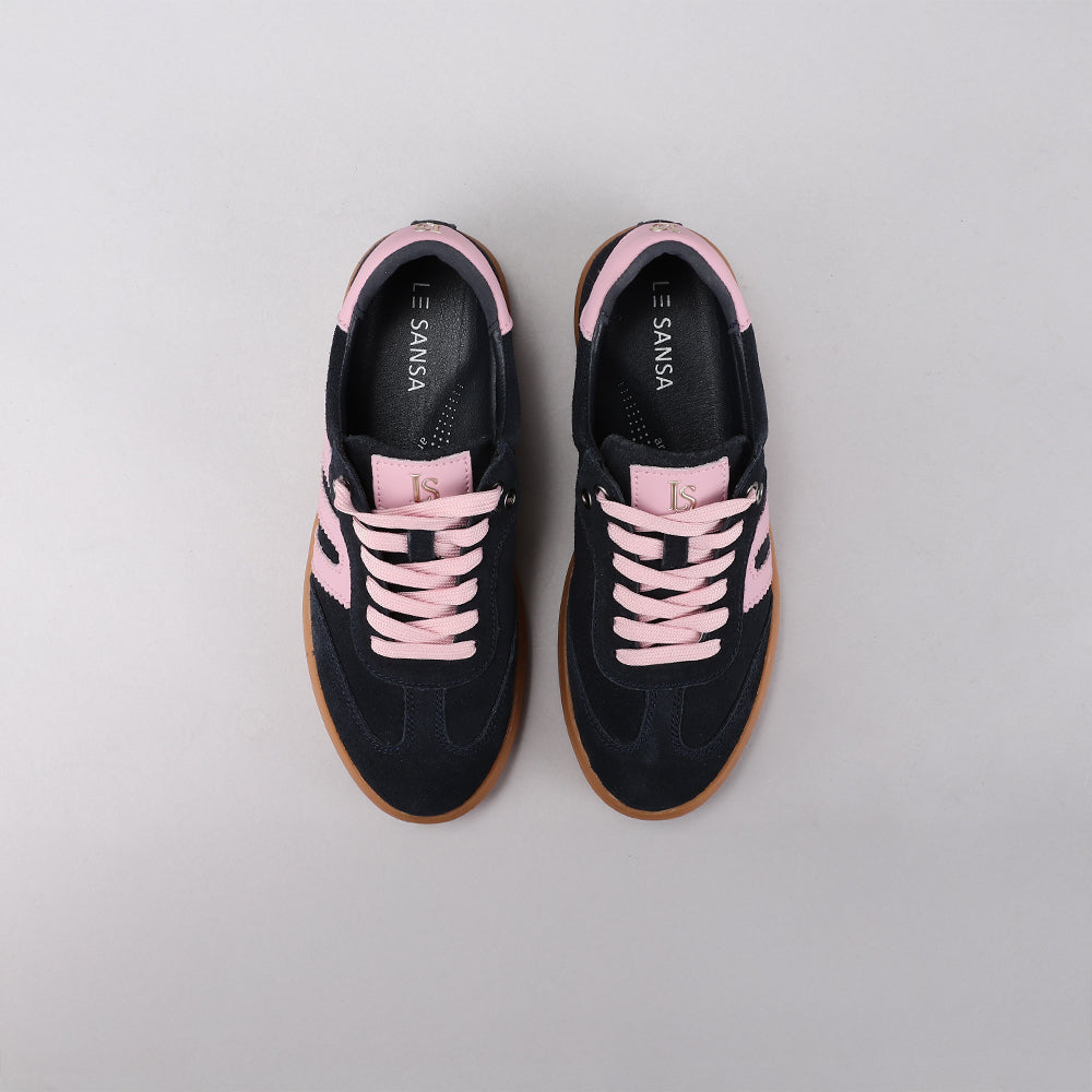 LE SANSA JUNO NAVY / BABY PINK - Women Sneakers - Collective Shoes 