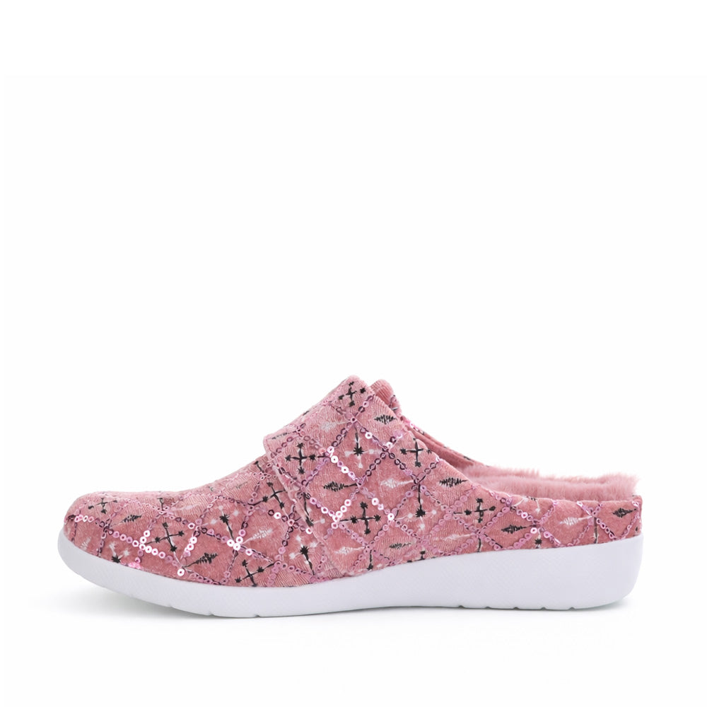 ZIERA FOSCO ROSE DIAMOND - Women slippers - Collective Shoes 