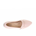 Load image into Gallery viewer, ZIERA VAMITY NUDE LEATHER - Women Heels - Collective Shoes 
