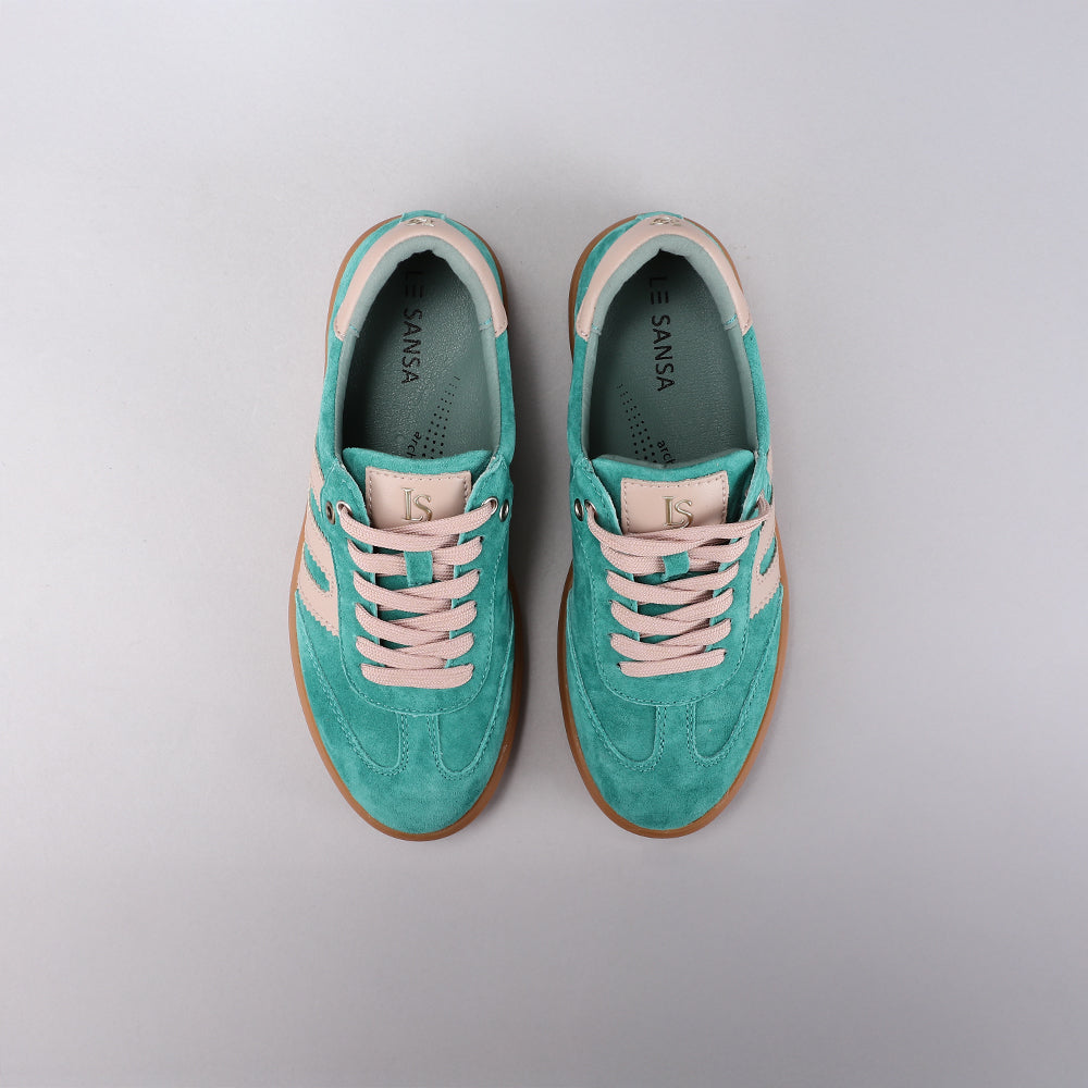 LE SANSA JUNO PINE GREEN / TAUPE - Women Sneakers - Collective Shoes 