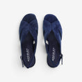 Load image into Gallery viewer, BRESLEY AKESH NAVY SUEDE
