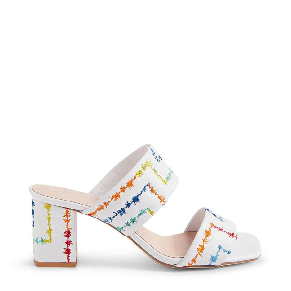 DJANGO & JULIETTE JOLLIE WHITE - Women Mules - Collective Shoes 