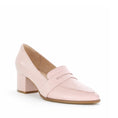 Load image into Gallery viewer, ZIERA VAMITY NUDE LEATHER - Women Heels - Collective Shoes 
