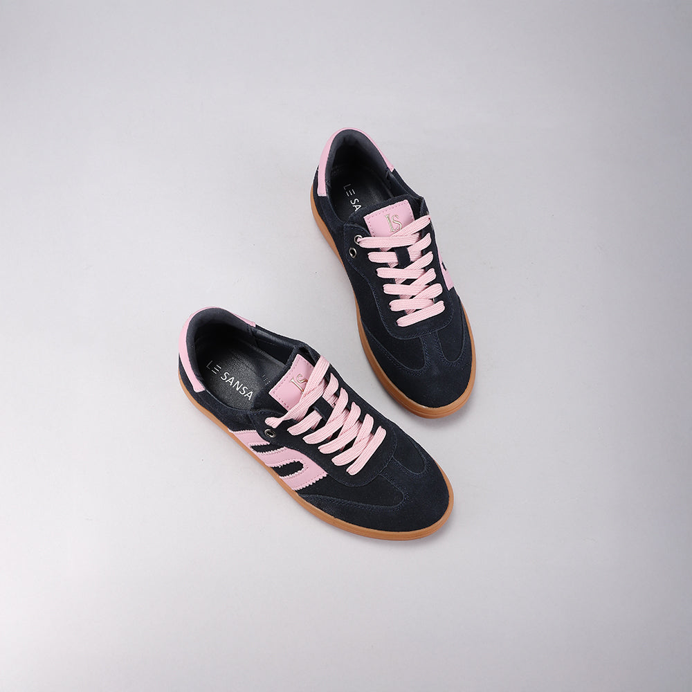 LE SANSA JUNO NAVY / BABY PINK - Women Sneakers - Collective Shoes 