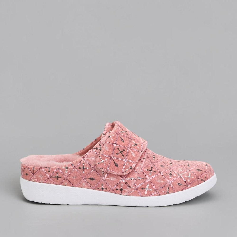 ZIERA FOSCO ROSE DIAMOND - Women slippers - Collective Shoes 