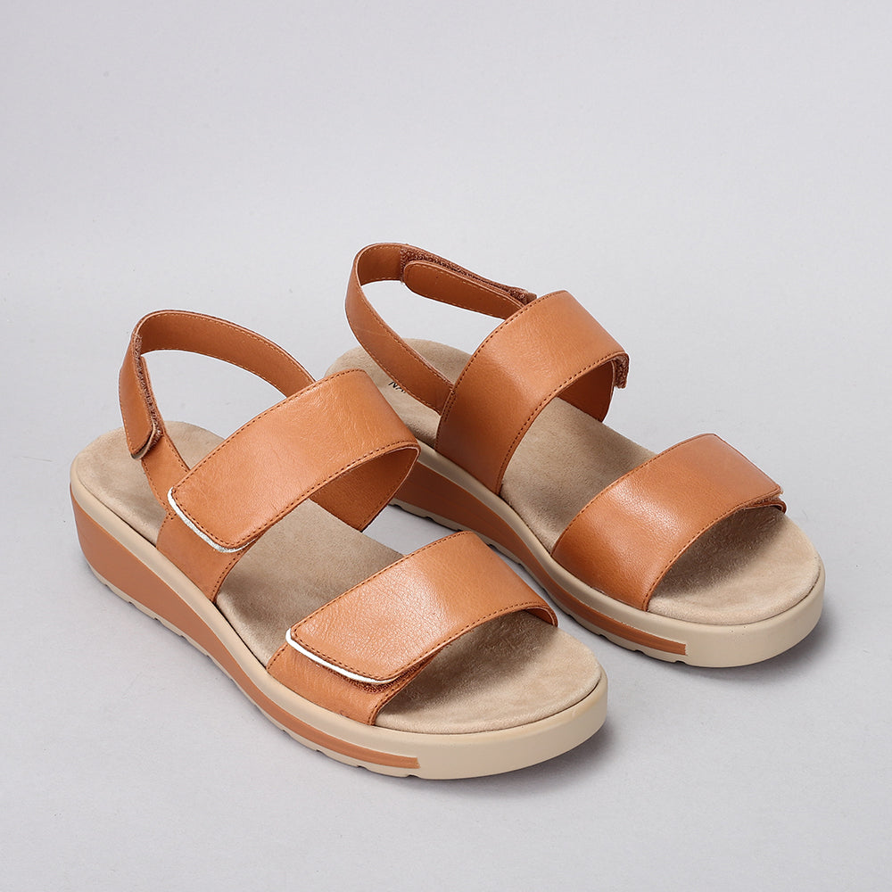 NAKED ARCHES HANZA TAN / SOFT GOLD - Women Sandals - Collective Shoes 