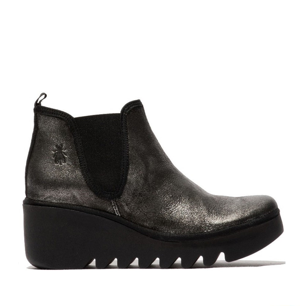 FLY LONDON BYNE SILVER - Women Boots - Collective Shoes 