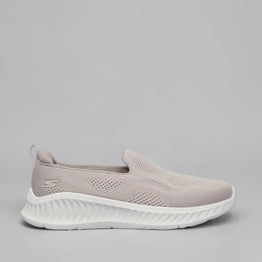 SKECHERS GO WALK NOW TAUPE - Women Slip-ons - Collective Shoes 