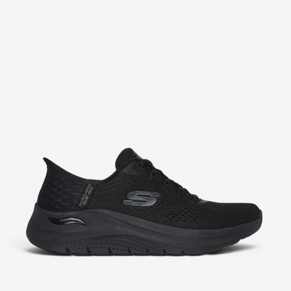 SKECHERS SLIP-INS ARCH FIT 2.0 WIDE FIT BLACK
