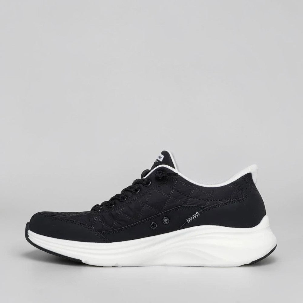 SKECHERS CONTOUR FOAM COZY FIT BLACK/WHITE - Women Sneakers - Collective Shoes 