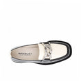 Load image into Gallery viewer, BRESLEY PLASMA BLACK BONE - Women Loafers - Collective Shoes 
