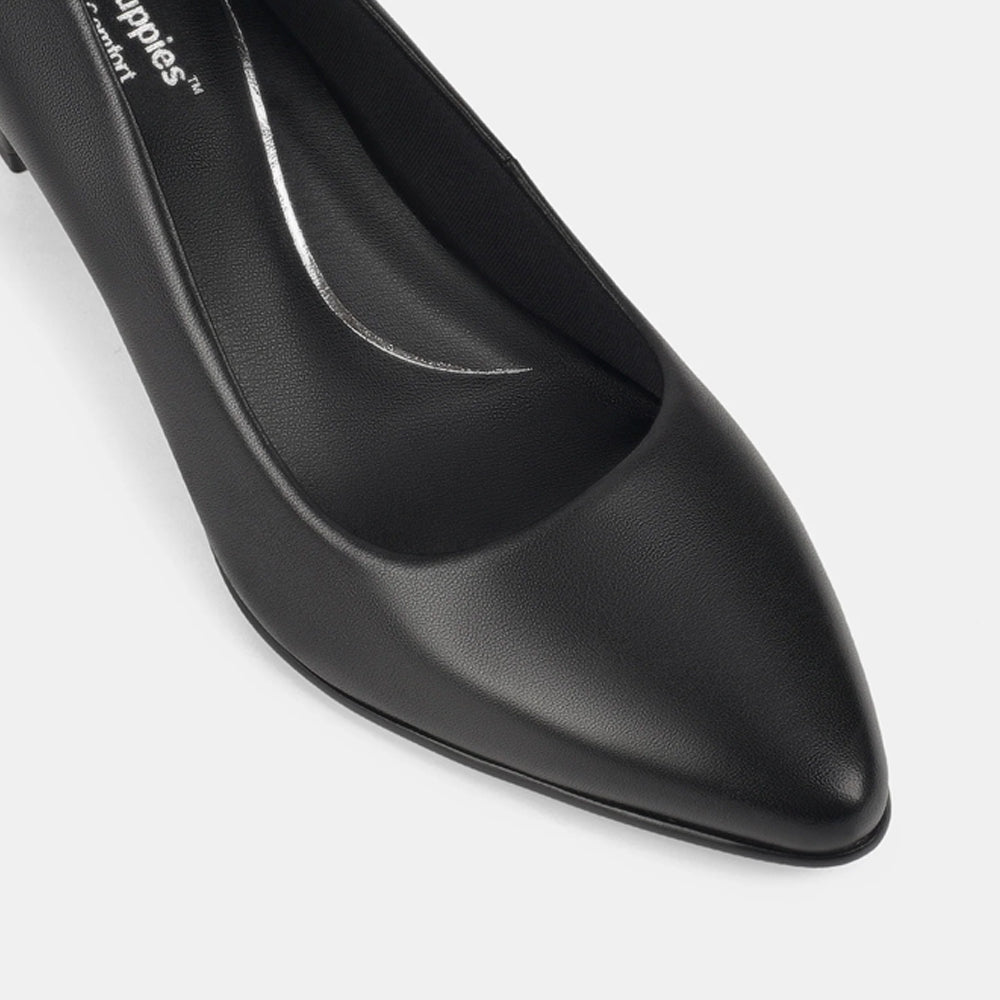 HUSH PUPPIES ASTA BLACK - Women Heels - Collective Shoes 