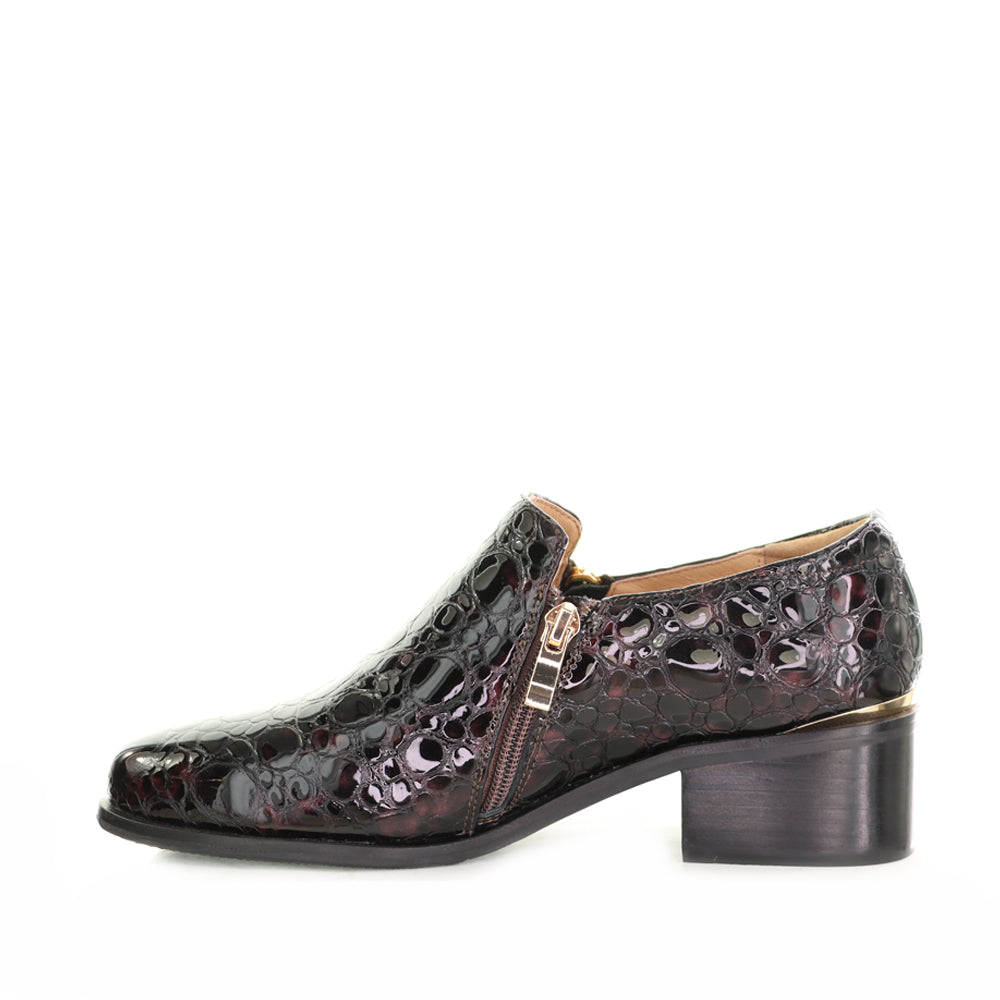 BRESLEY DARTMOUTH BORDO MOON PAT - Women Loafers - Collective Shoes 