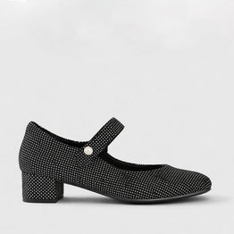 ZIERA KITTY BLACK SPOT - Women Heels - Collective Shoes 