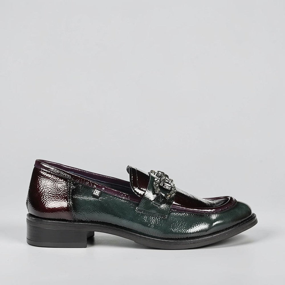DORKING HARVARD BOTELLA PLUM - Women Loafers - Collective Shoes 