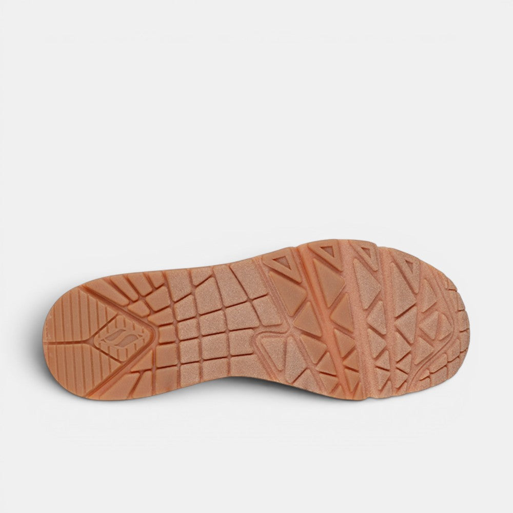 SKECHERS UNO JUNGLE NITE WHITE LEOPARD