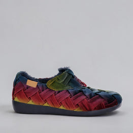 ZIERA FLISS RAINBOW - Women Slip On - Collective Shoes 